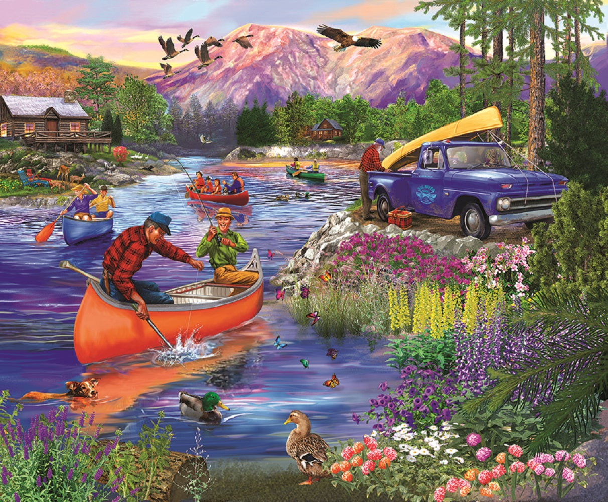 Out on the Lake 1000 pc  Jigsaw Puzzle 31913