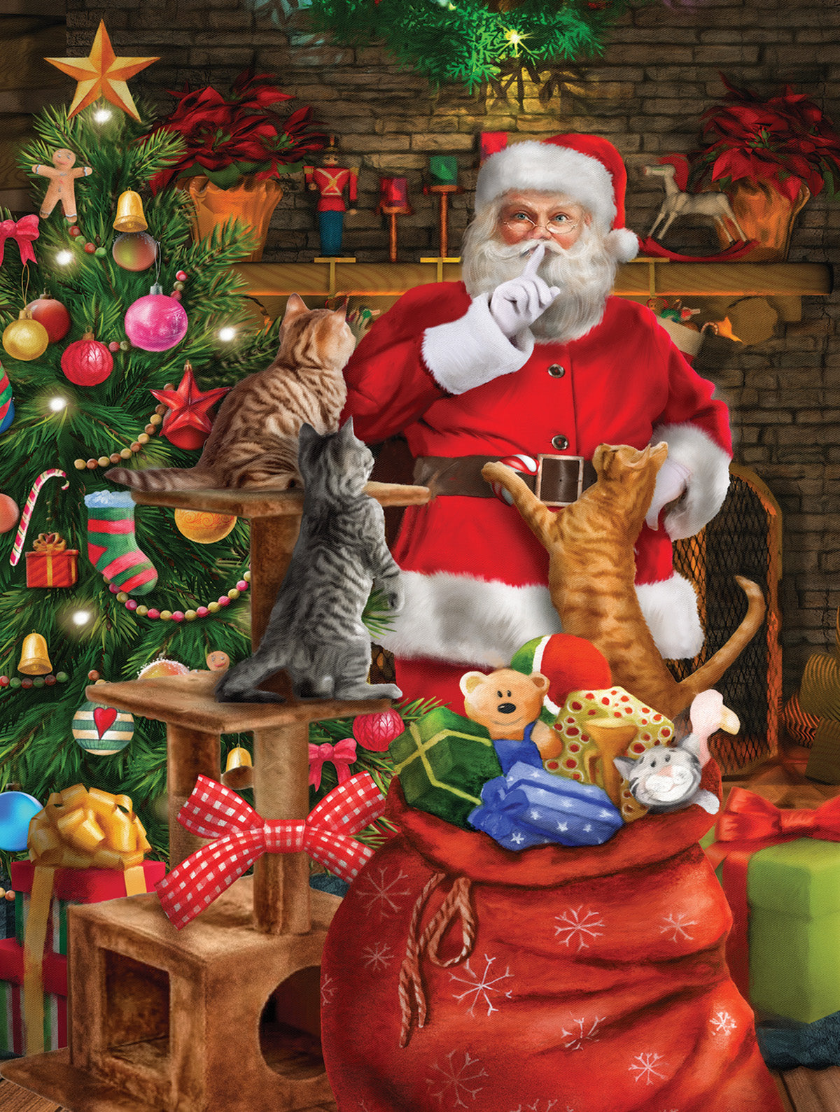 Cat out of the Bag 300 pc  Jigsaw Puzzle 23102