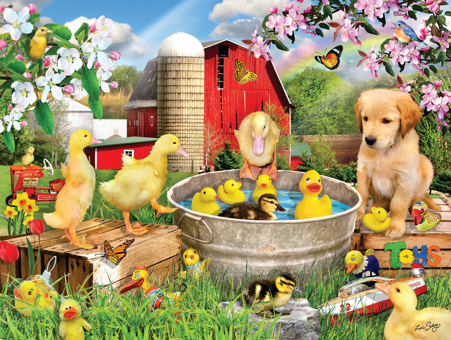 Bathtub toys 500 pc  Jigsaw Puzzle 35223