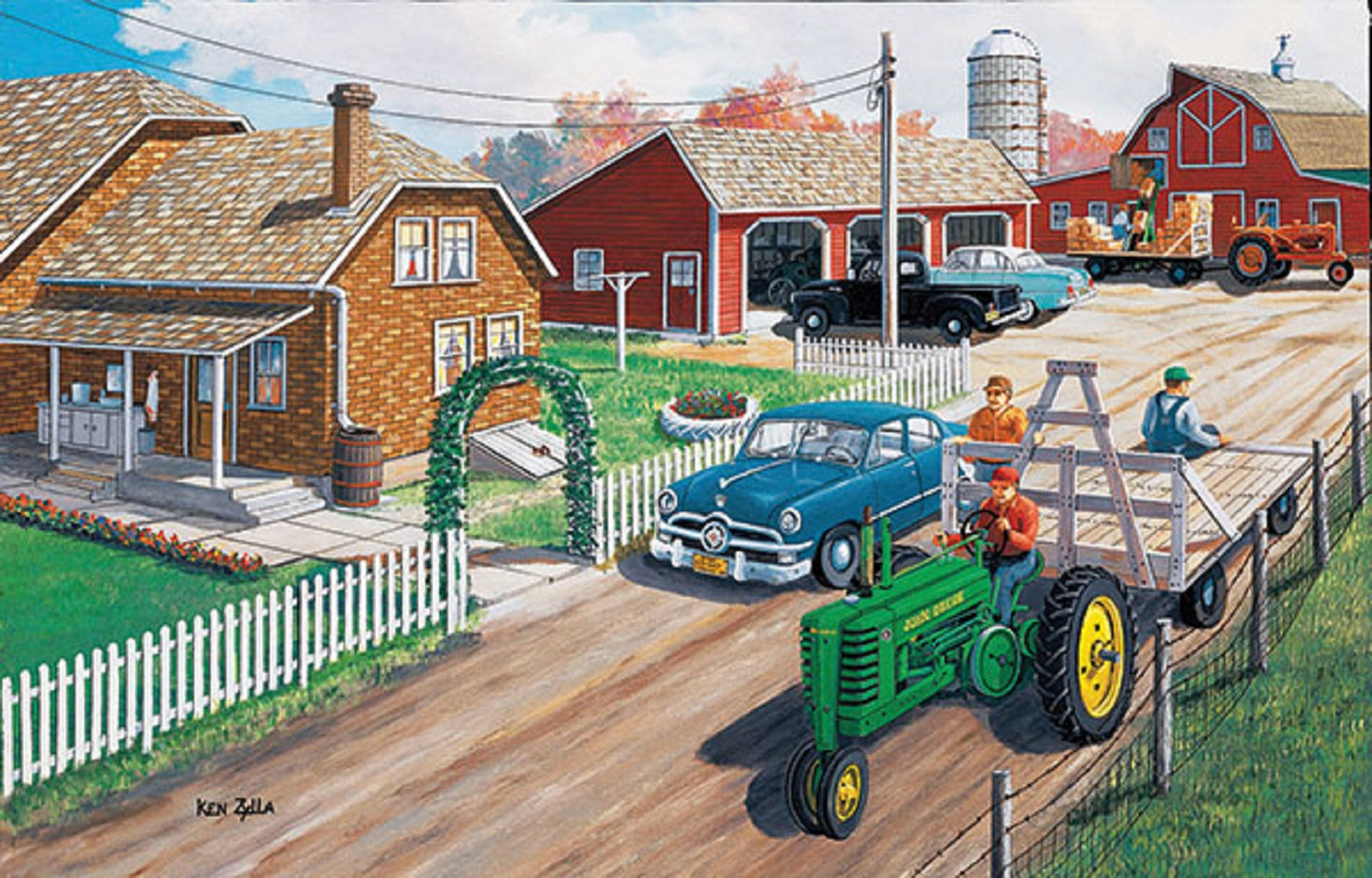 Neighbors Helping Neighbors 1000 pc  Jigsaw Puzzle 39905
