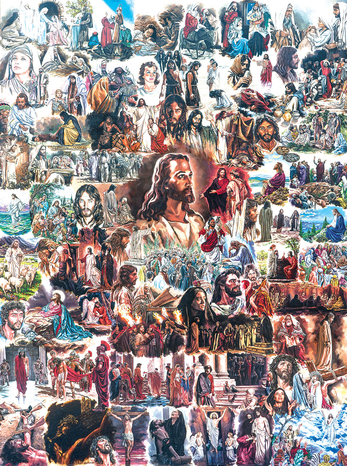 The Life of Jesus Christ 1000 pc  Jigsaw Puzzle 46246
