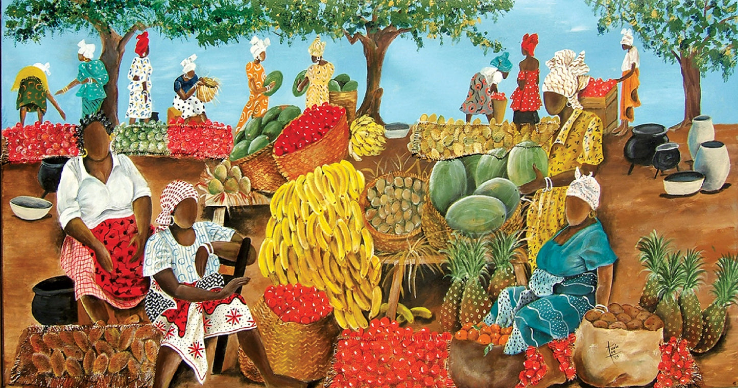 Marketplace 500 pc  Jigsaw Puzzle 46810