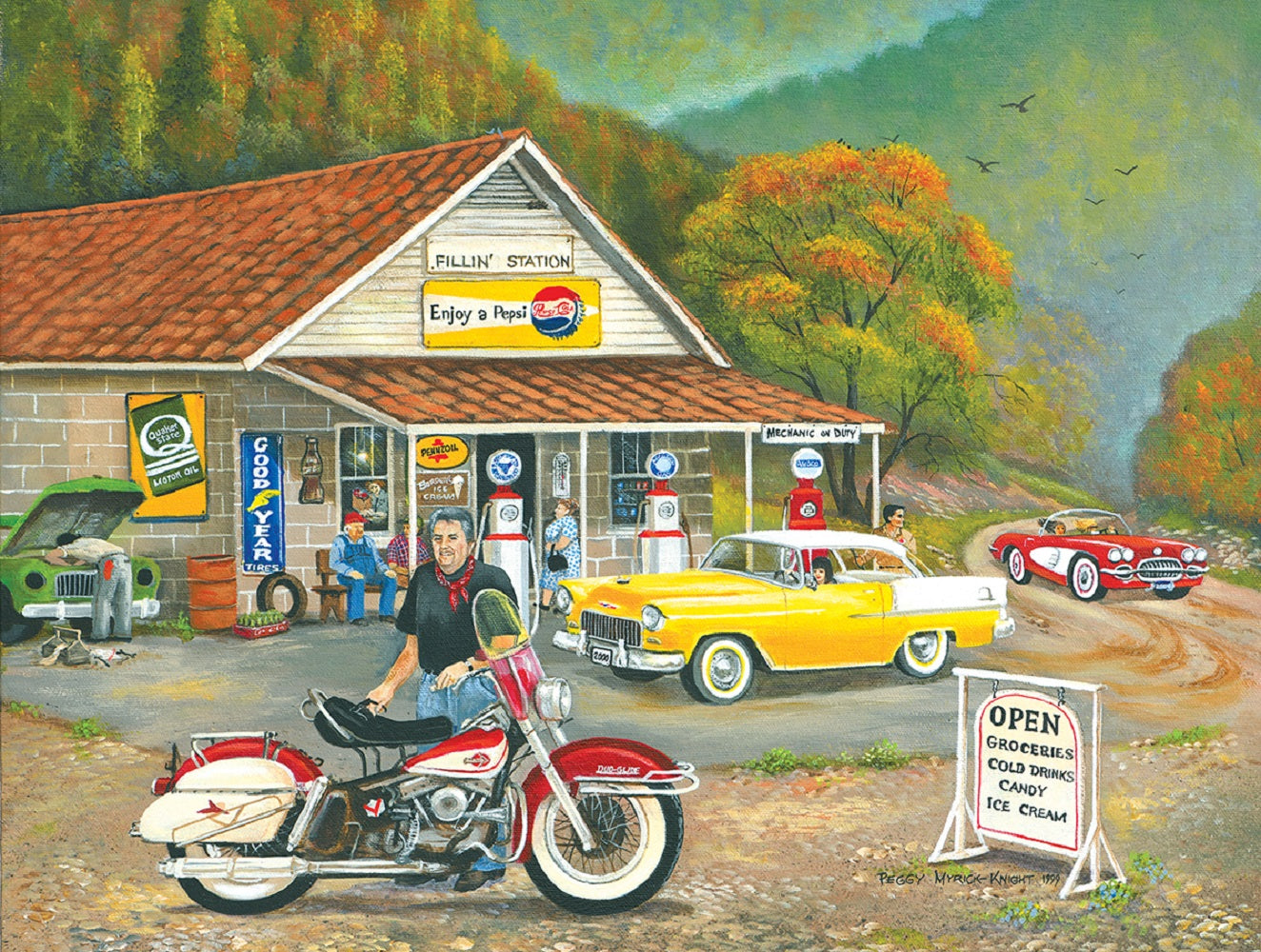 Fillin' Station 1000 pc  Jigsaw Puzzle 22170