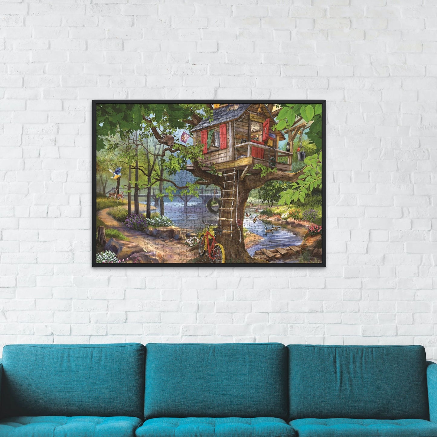 River Tree House 300 pc  Jigsaw Puzzle 31968