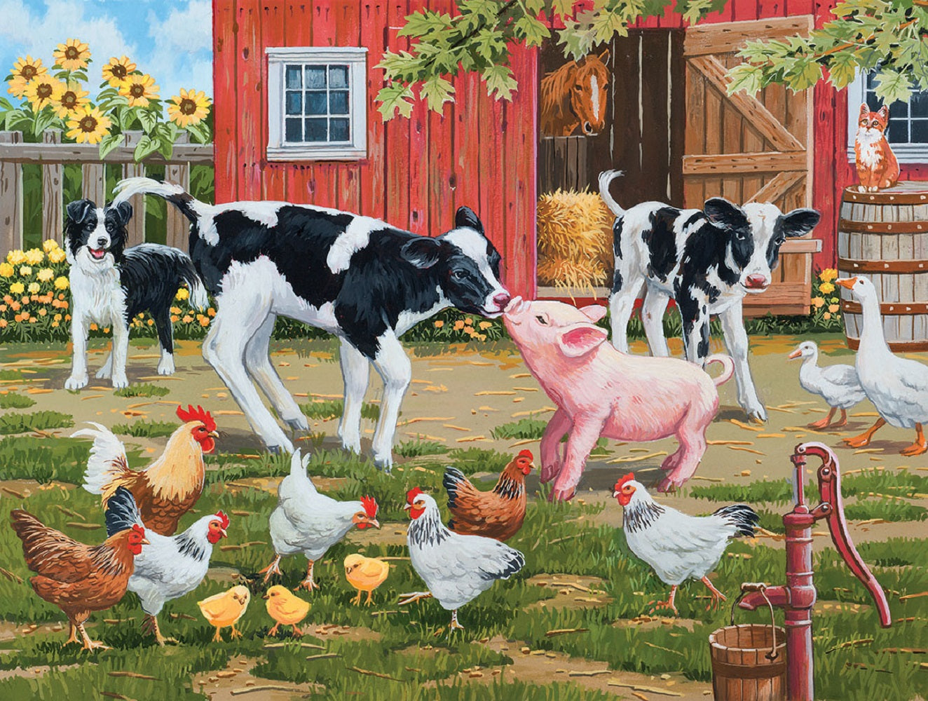 Meeting New Friends 300 pc  Jigsaw Puzzle 30462