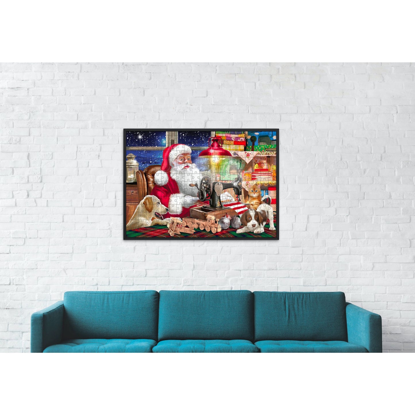Santa at Work 1000 pc  Jigsaw Puzzle 42292