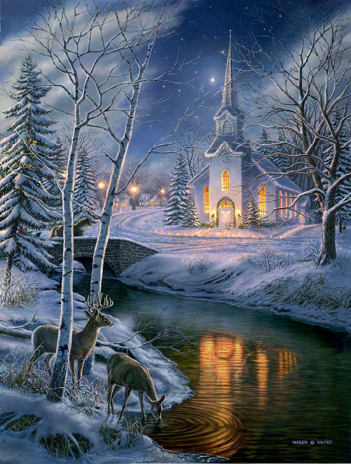 O Holy Night 1000 pc  Jigsaw Puzzle 28462