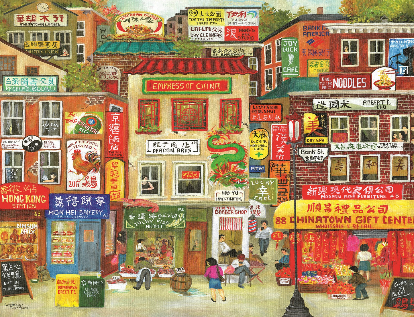 Chinatown 500 pc  Jigsaw Puzzle 46356