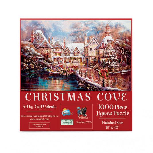 Christmas Cove 1000 pc  Jigsaw Puzzle 17735