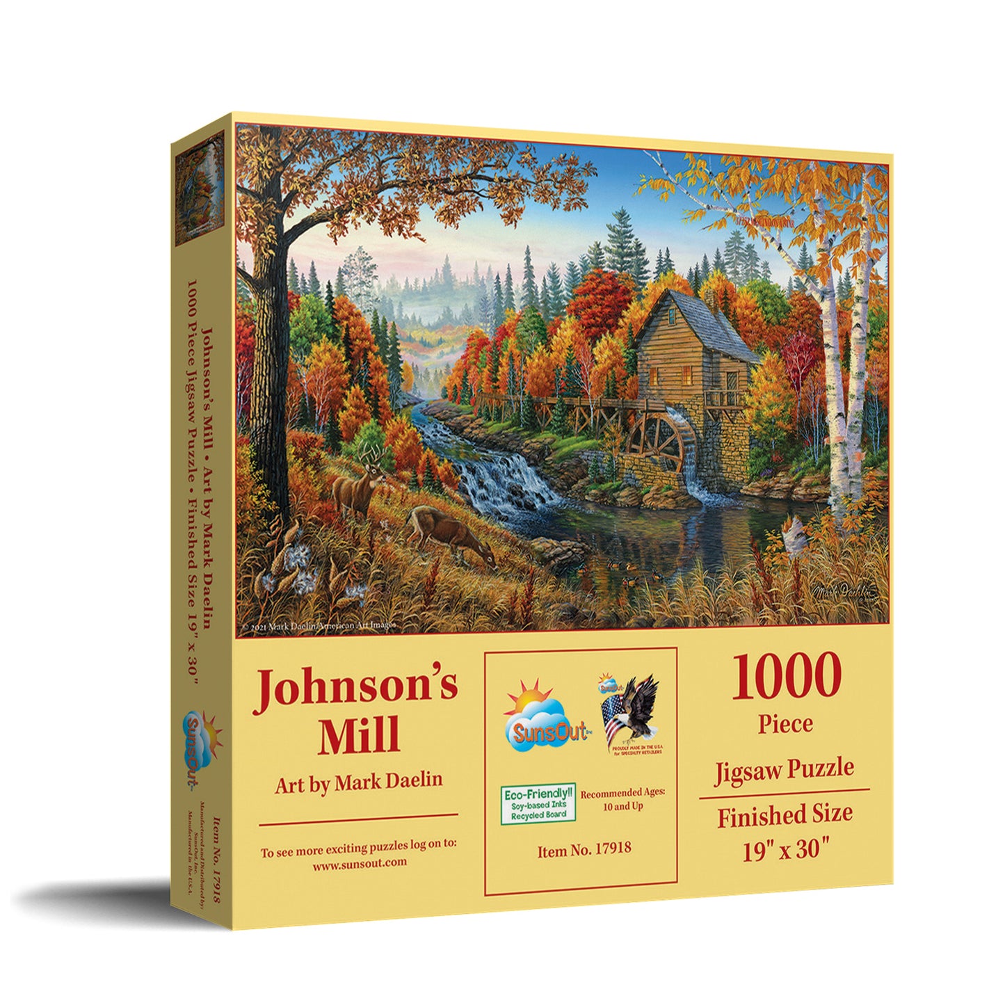 Johnson's Mill 1000 pc  Jigsaw Puzzle 17918