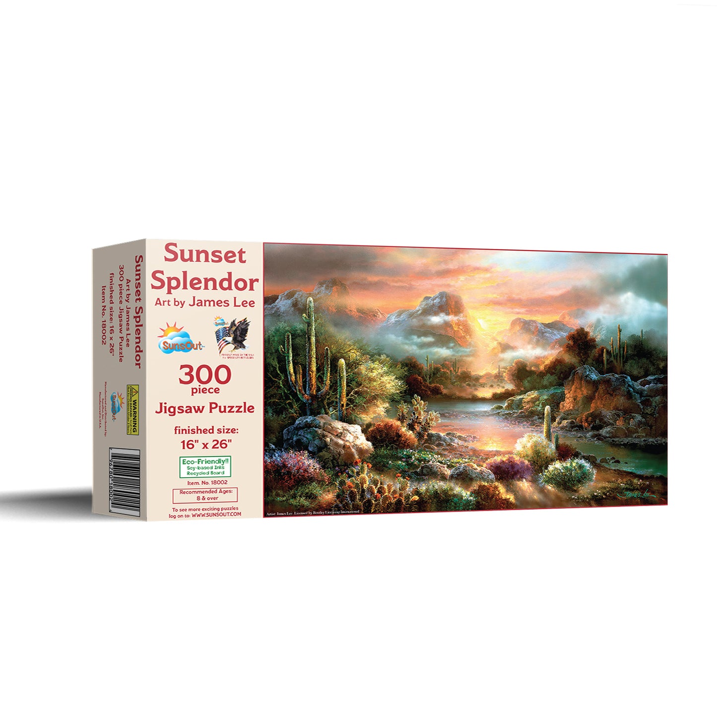 Sunset Splendor 300 pc  Jigsaw Puzzle 18002