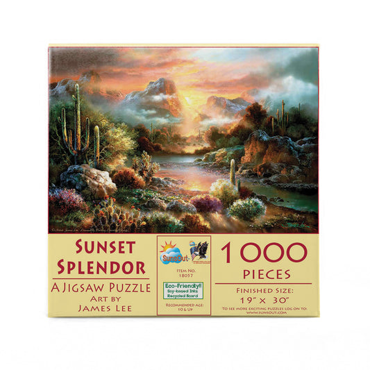 Sunset Splendor 1000 pc  Jigsaw Puzzle 18057