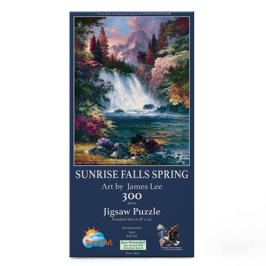 Sunrise Falls Spring 300 pc  Jigsaw Puzzle 18071
