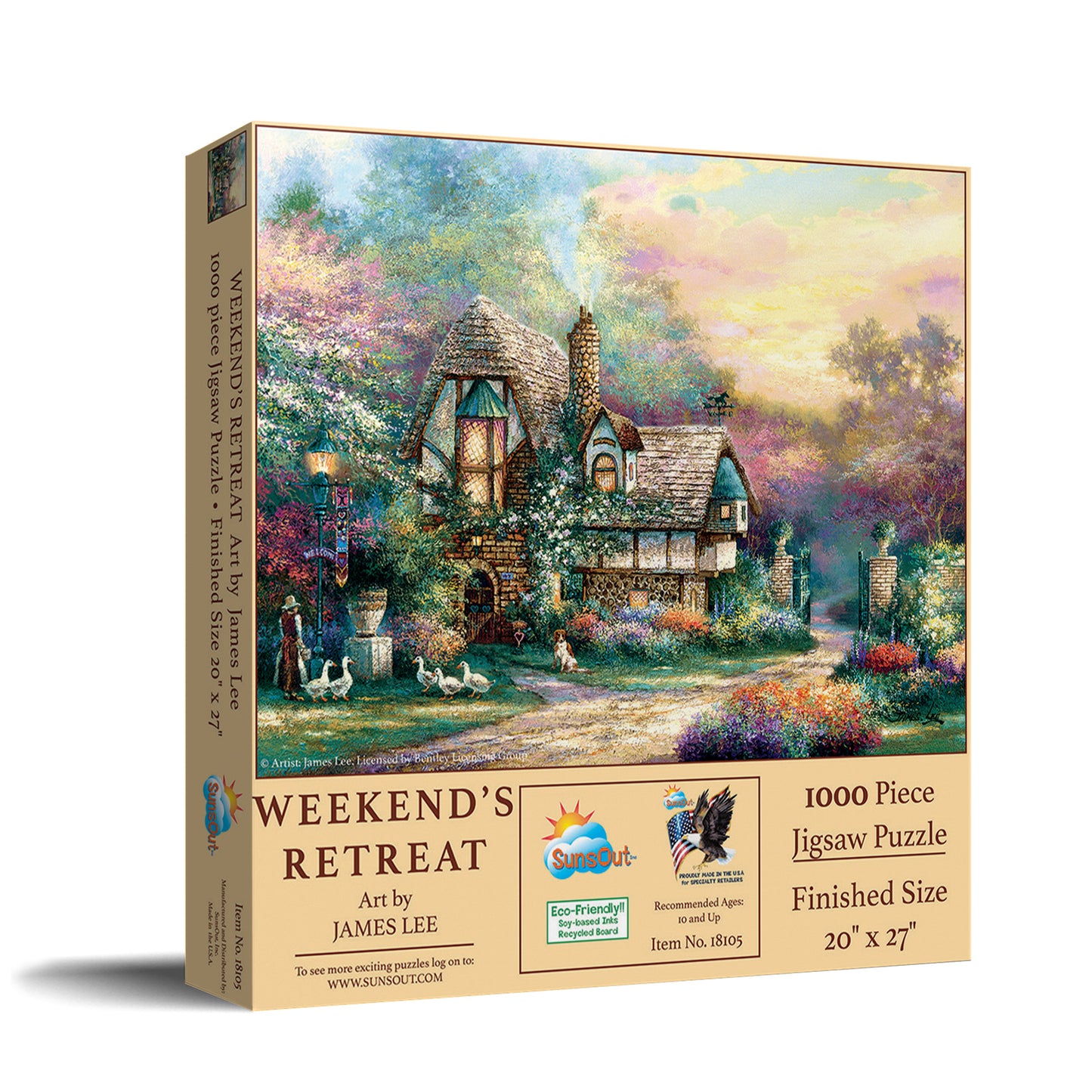 Weekend's Retreat 1000 pc  Jigsaw Puzzle 18105
