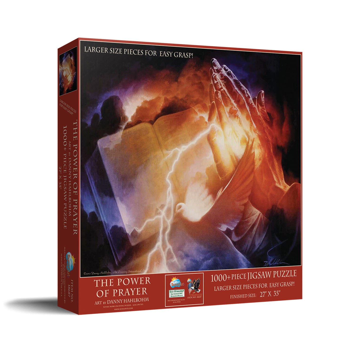 The Power of Prayer 1000 pc Large Pieces Jigsaw Puzzle 18687