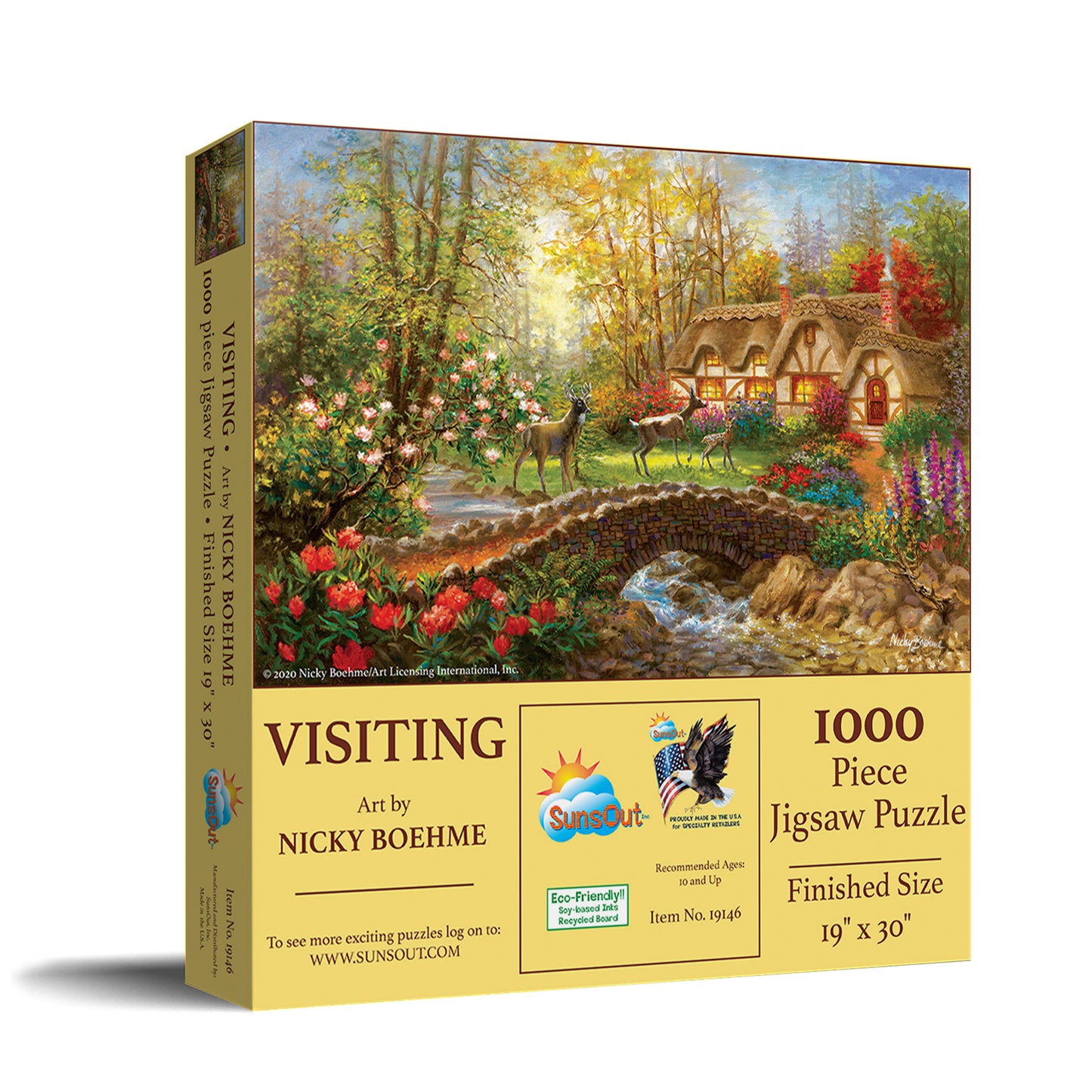 Visiting 1000 pc  Jigsaw Puzzle 19146