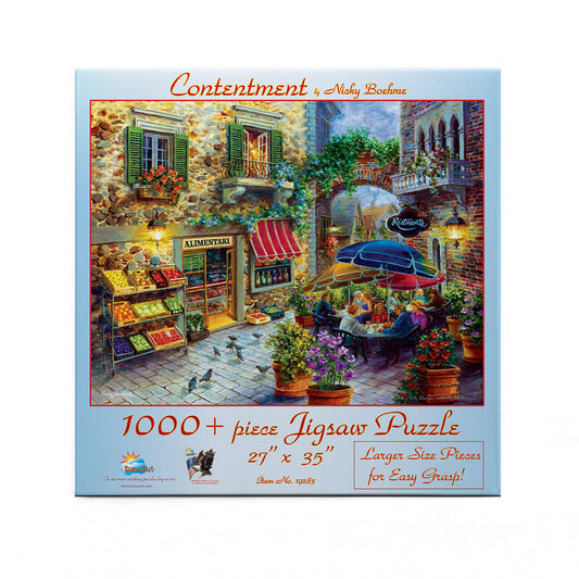 Contentment 1000 pc Large Pieces Jigsaw Puzzle 19283