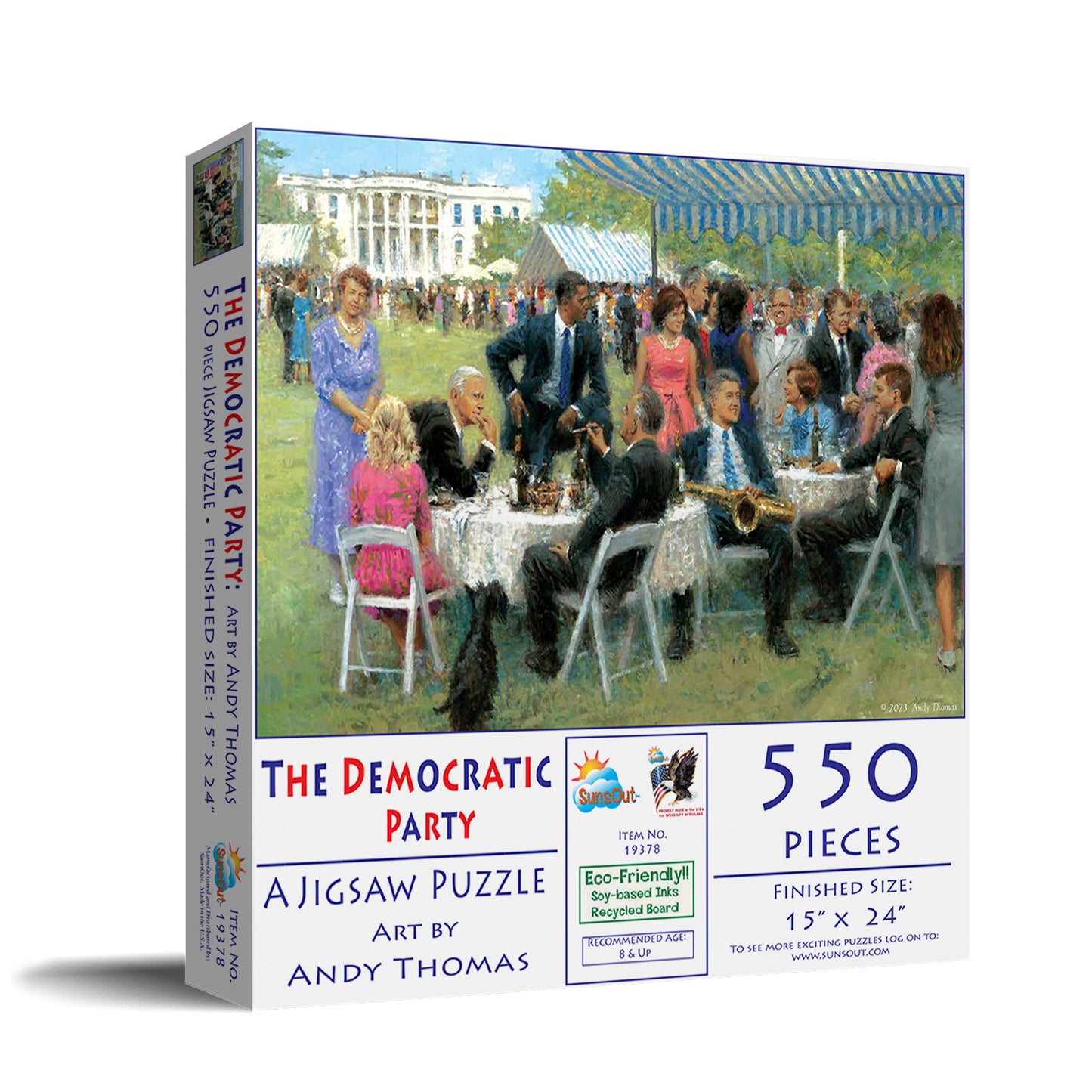 The Democratic Party 550 pc  Jigsaw Puzzle 19378