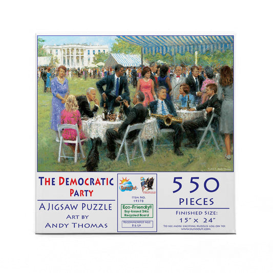 The Democratic Party 550 pc  Jigsaw Puzzle 19378