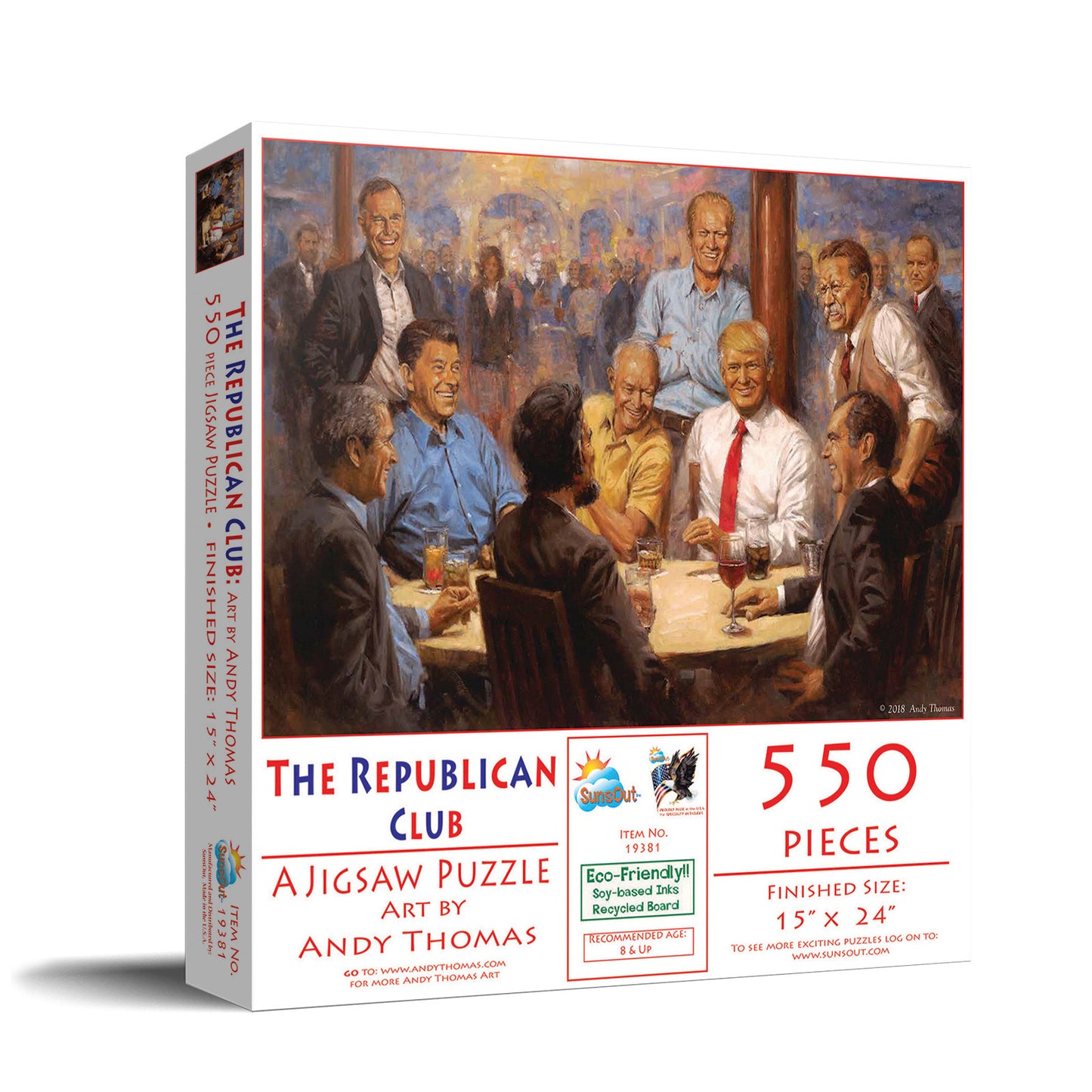 The Republican Club 550 pc  Jigsaw Puzzle 19381