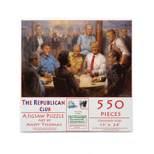 The Republican Club 550 pc  Jigsaw Puzzle 19381