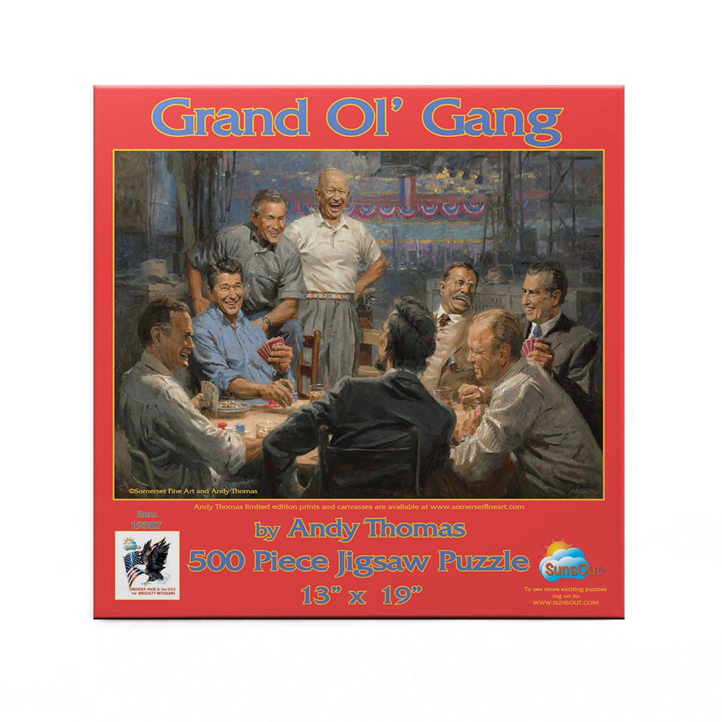 Grand Ol' Gang 500 pc  Jigsaw Puzzle 19387