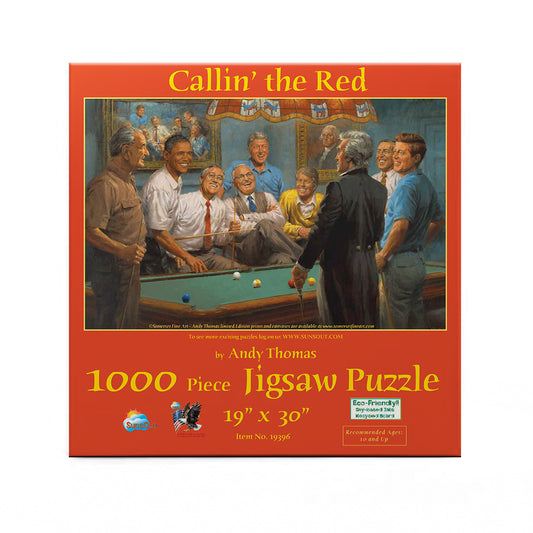 Callin' the Red 1000 pc  Jigsaw Puzzle 19396