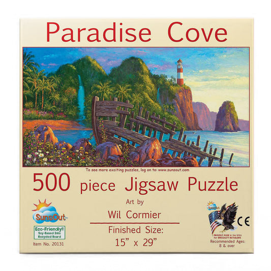 Paradise Cove 500 pc  Jigsaw Puzzle 20131