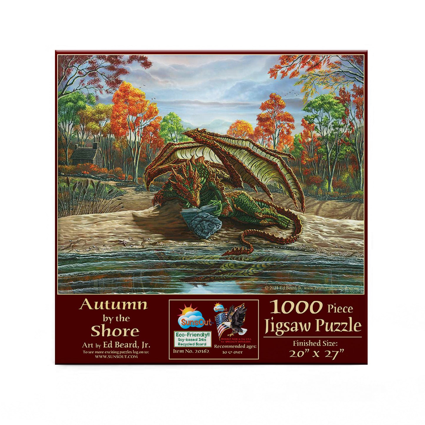 Autumn by the Shore 1000 pc  Jigsaw Puzzle 20162