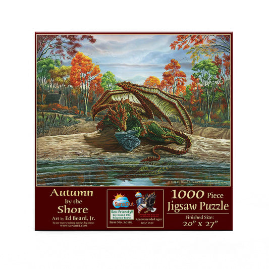 Autumn by the Shore 1000 pc  Jigsaw Puzzle 20162