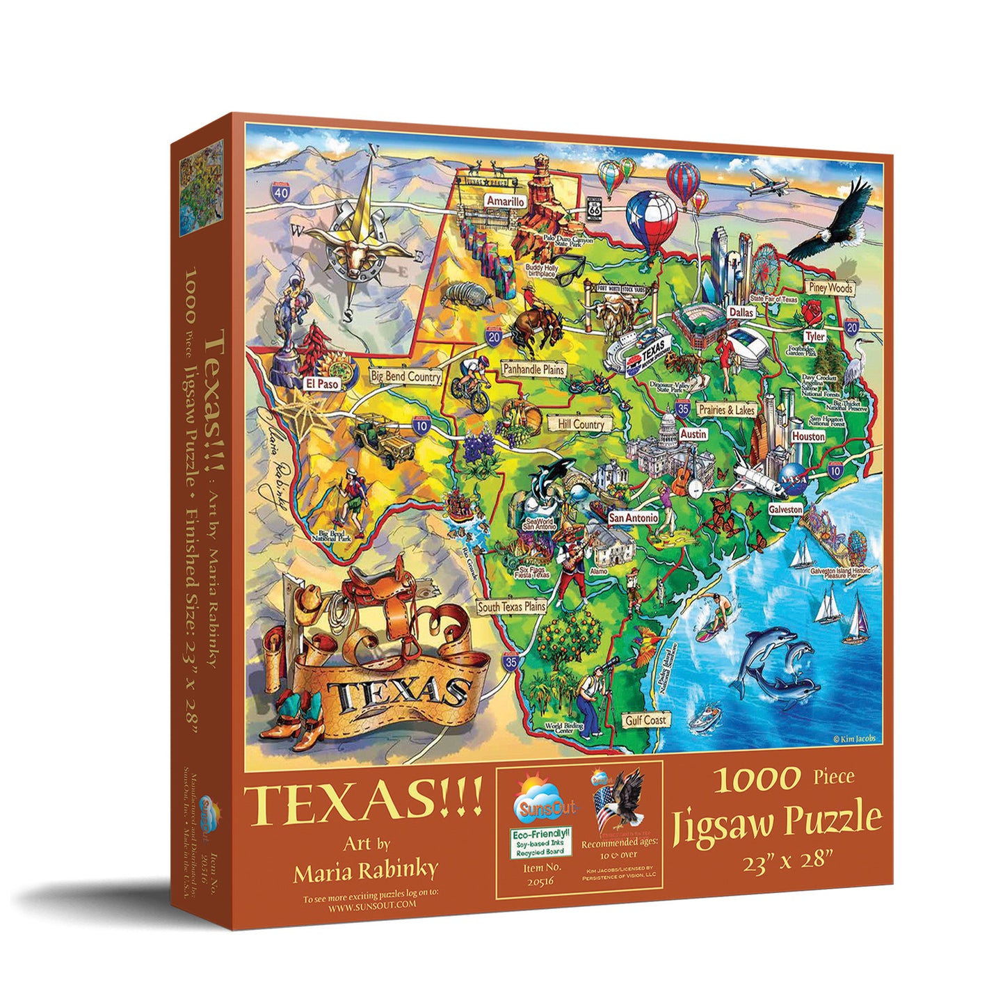 Texas 1000 pc  Jigsaw Puzzle 20516