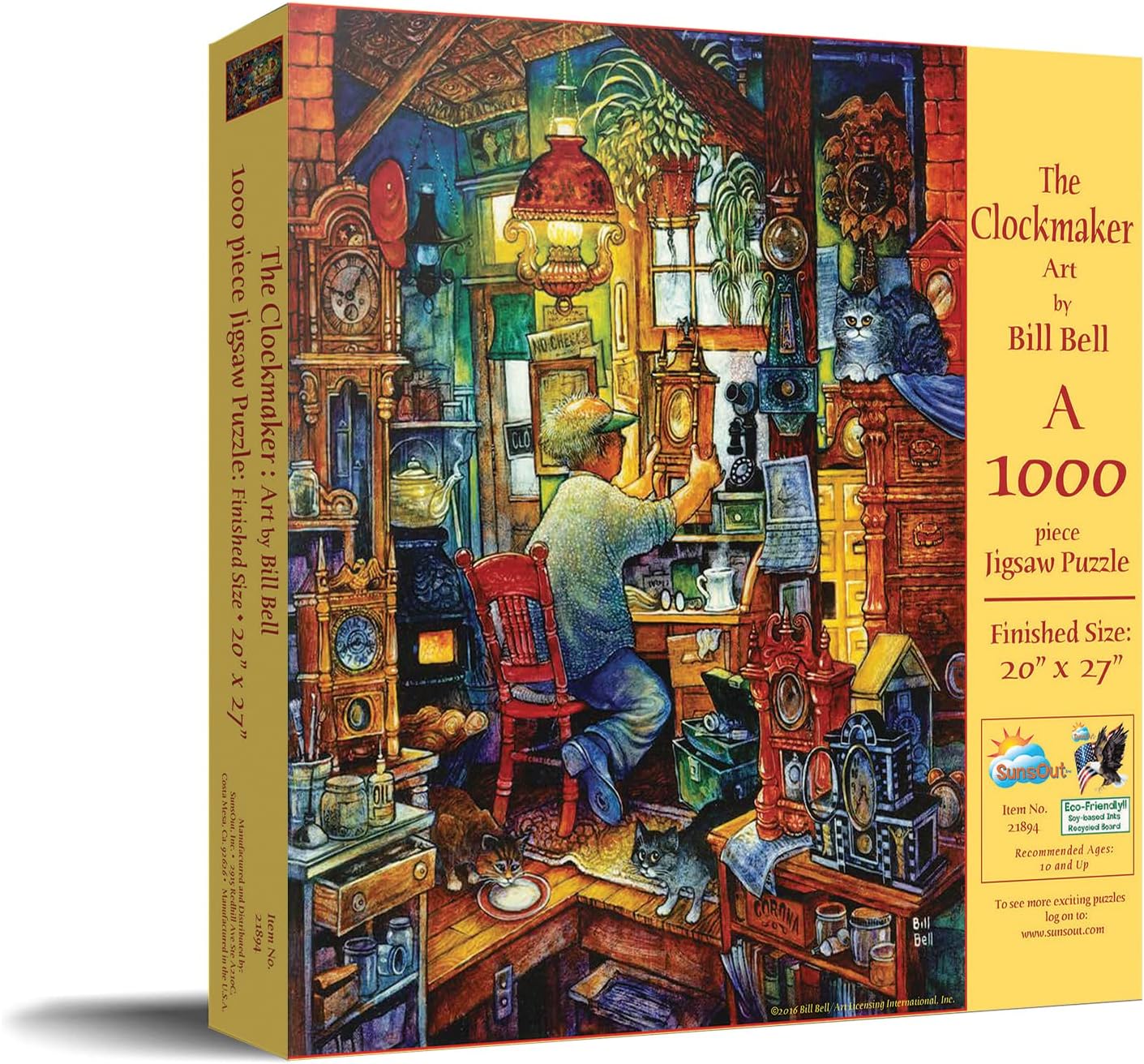 the Clockmaker 1000 pc  Jigsaw Puzzle 21894