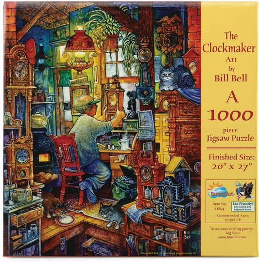 the Clockmaker 1000 pc  Jigsaw Puzzle 21894