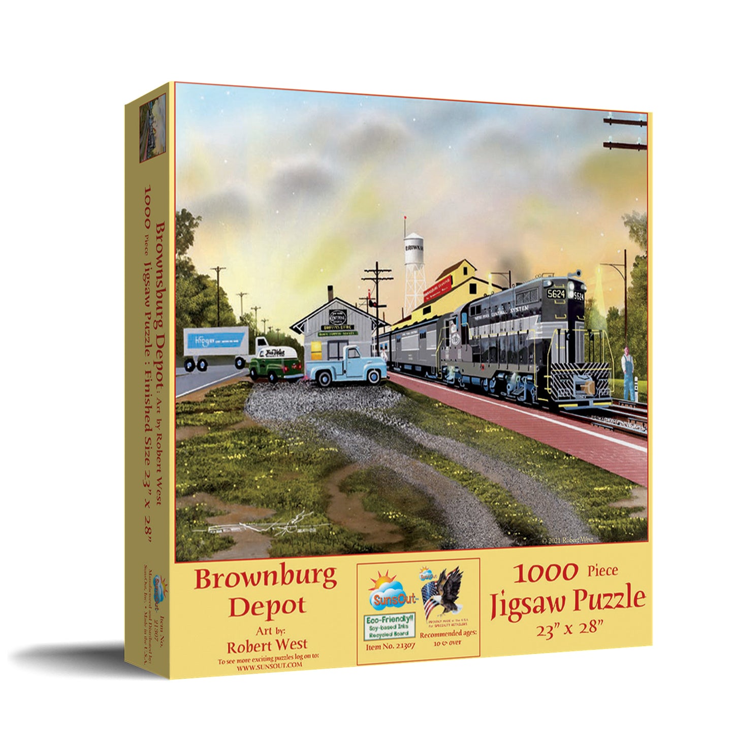 Brownsburg Depot 1000 pc  Jigsaw Puzzle 21307