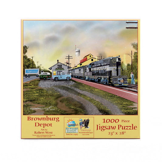 Brownsburg Depot 1000 pc  Jigsaw Puzzle 21307