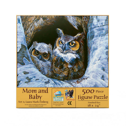 Mom and Baby 500 pc  Jigsaw Puzzle 21702