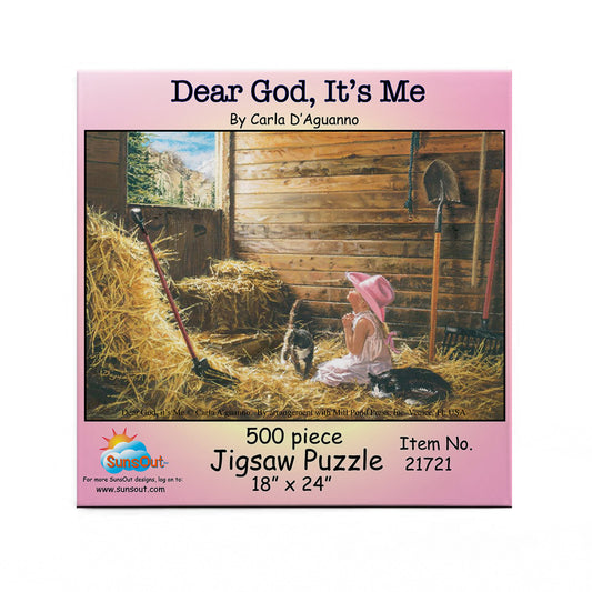 Dear God It's Me 500 pc  Jigsaw Puzzle 21721