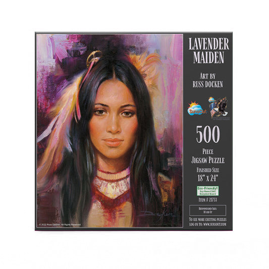 Lavender Maiden 500 pc  Jigsaw Puzzle 21733