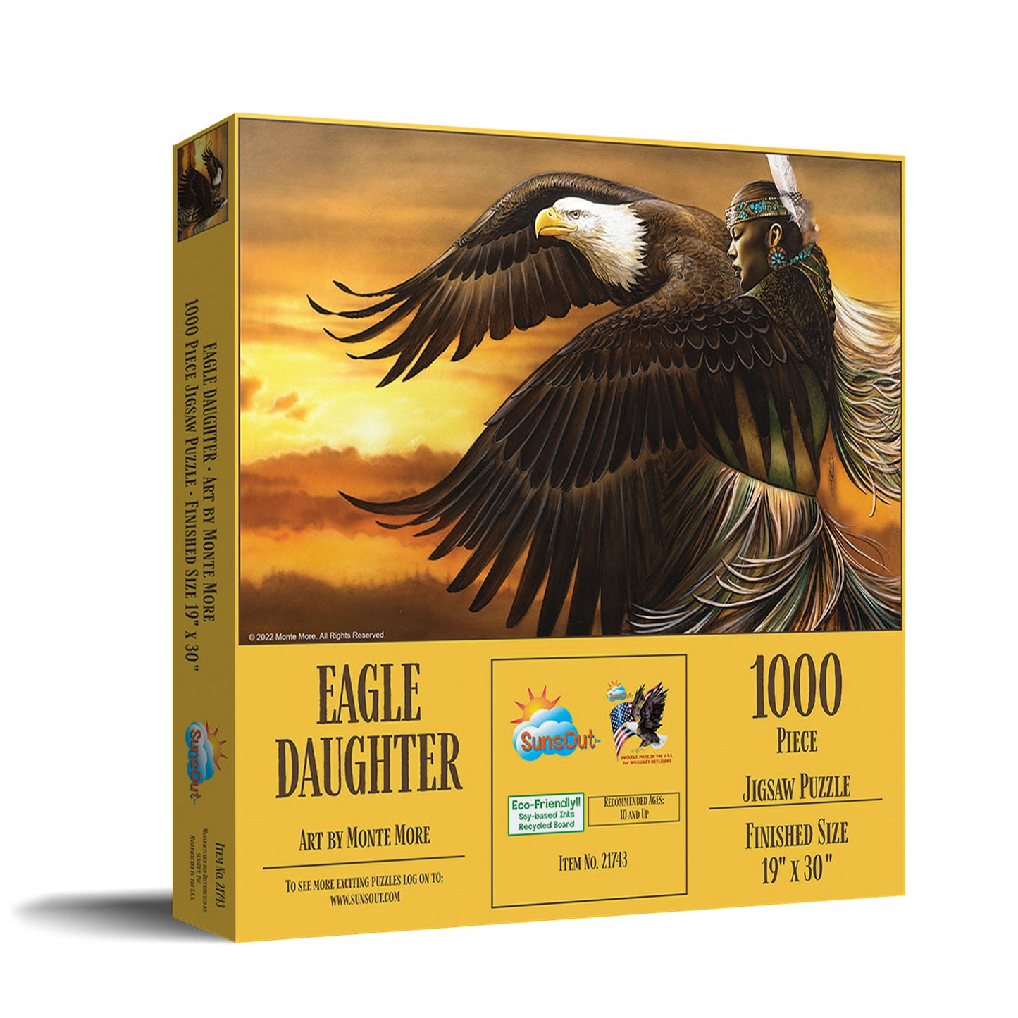 Eagle Daughter 1000 pc  Jigsaw Puzzle 21743
