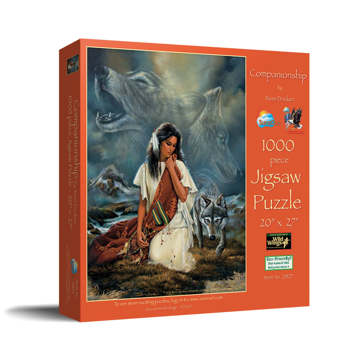 Companionship 1000 pc  Jigsaw Puzzle 21823