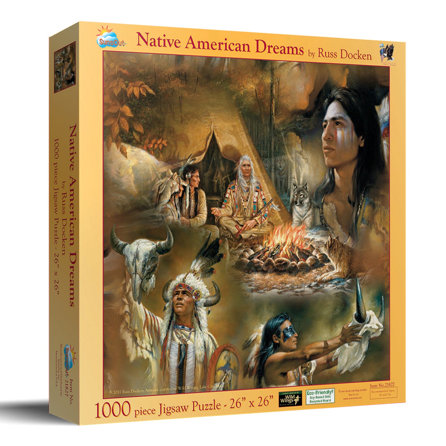 Native American Dreams 1000 pc  Jigsaw Puzzle 21827