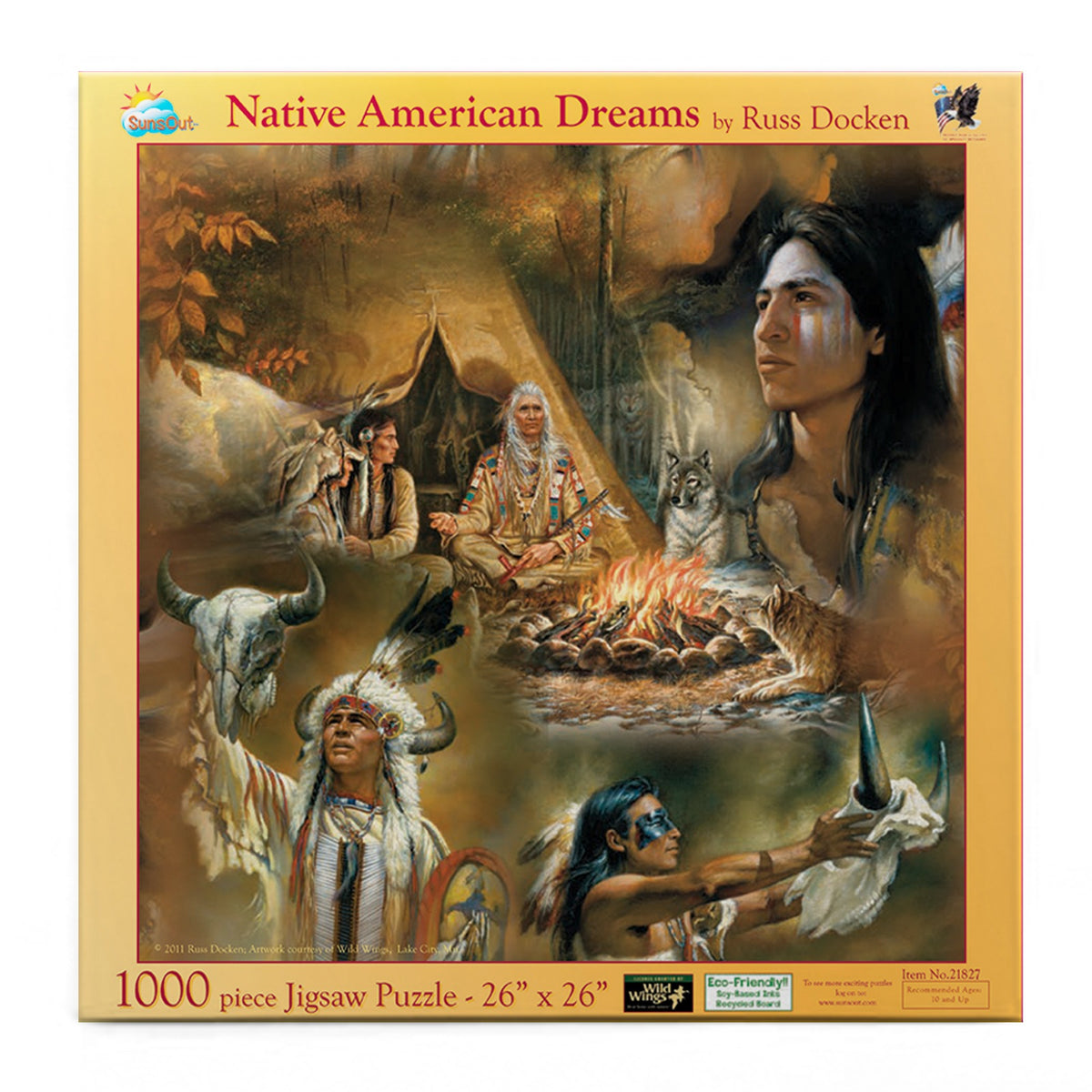 Native American Dreams 1000 pc  Jigsaw Puzzle 21827