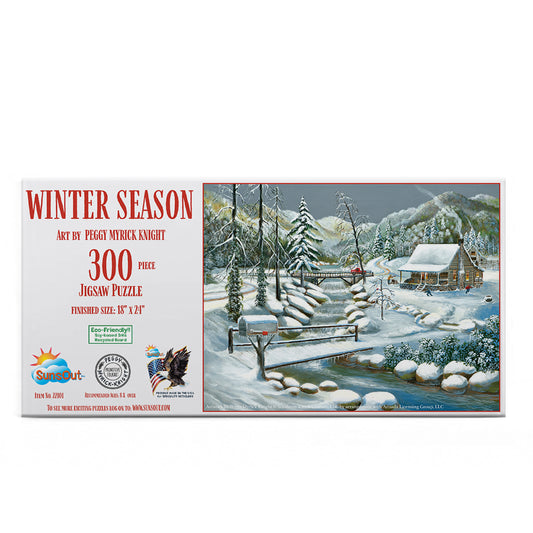 Winter Season 300 pc  Jigsaw Puzzle 22101