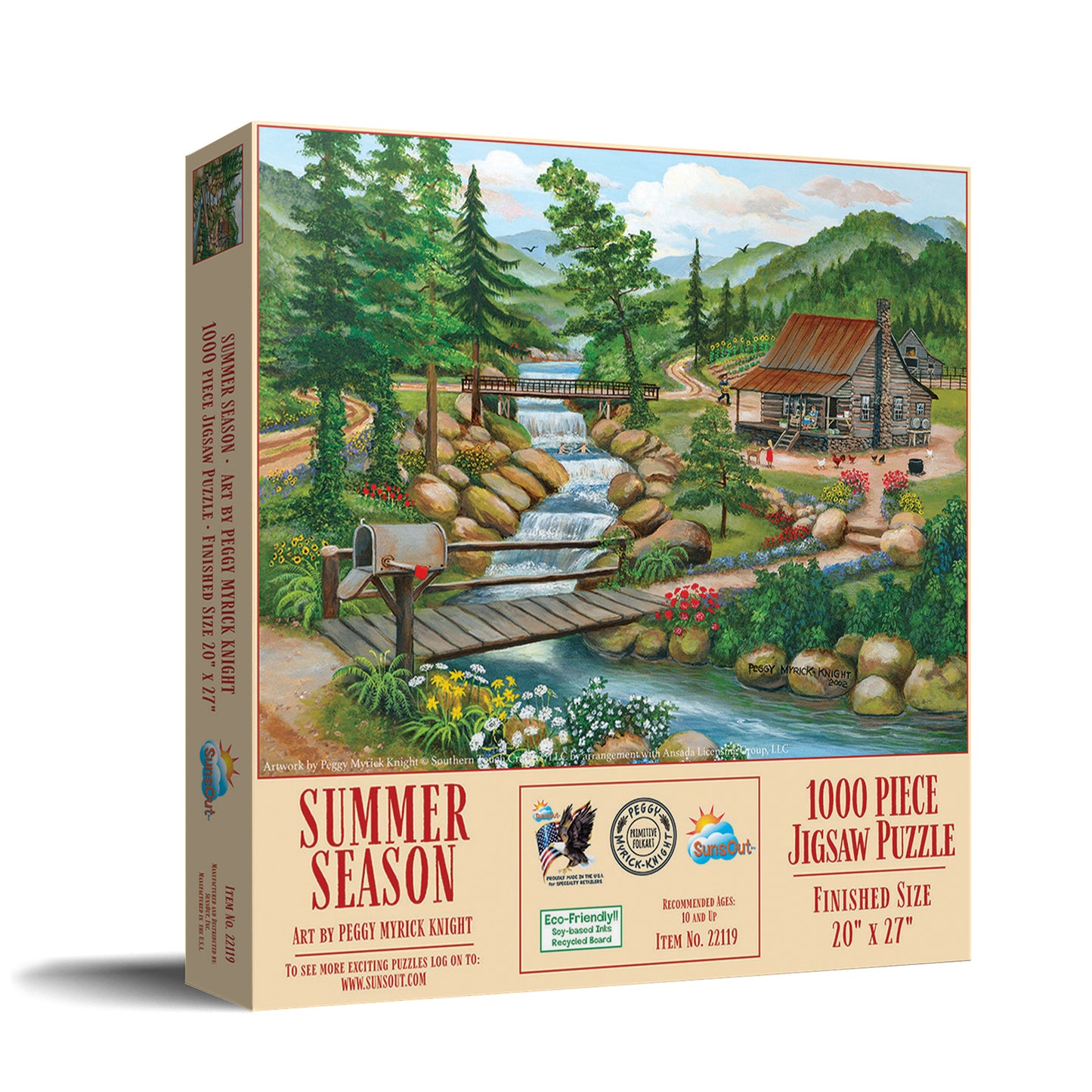 Summer Season 1000 pc  Jigsaw Puzzle 22119