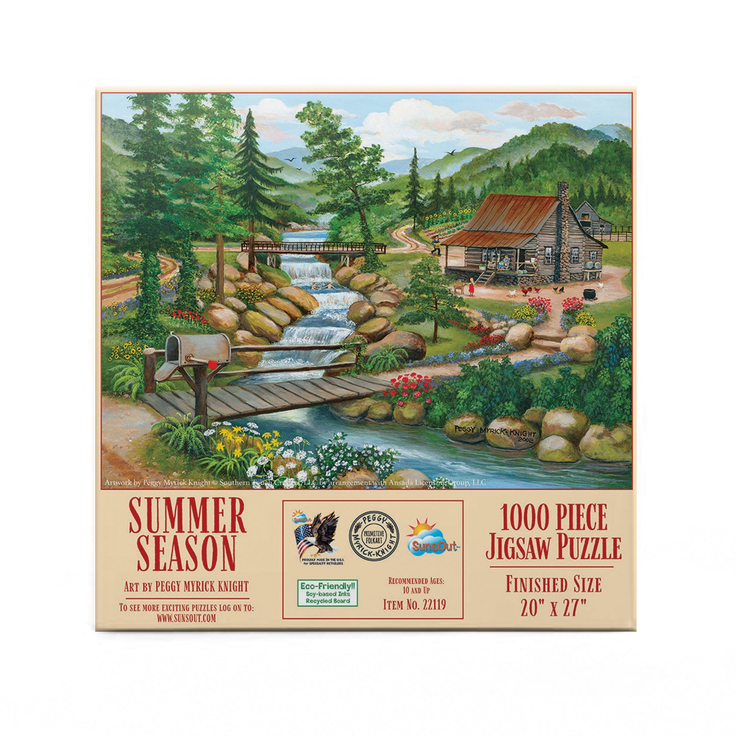 Summer Season 1000 pc  Jigsaw Puzzle 22119