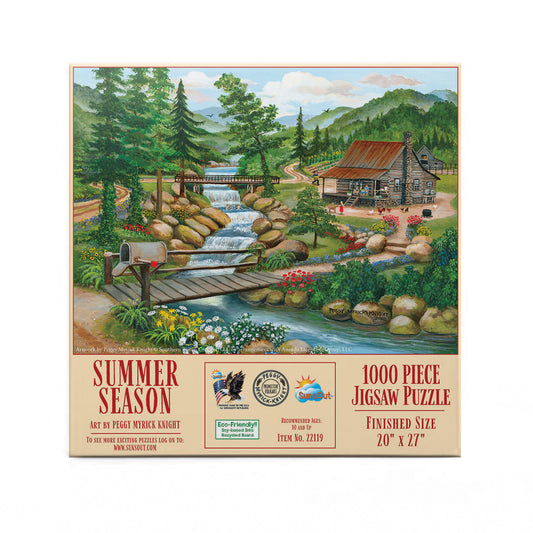 Summer Season 1000 pc  Jigsaw Puzzle 22119