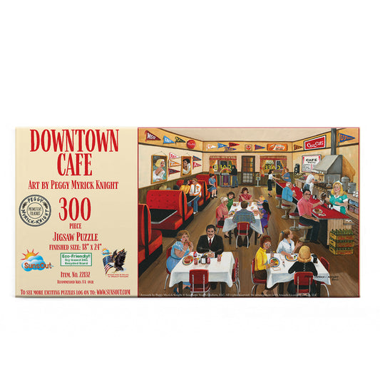 Downtown Cafe 300 pc  Jigsaw Puzzle 22132