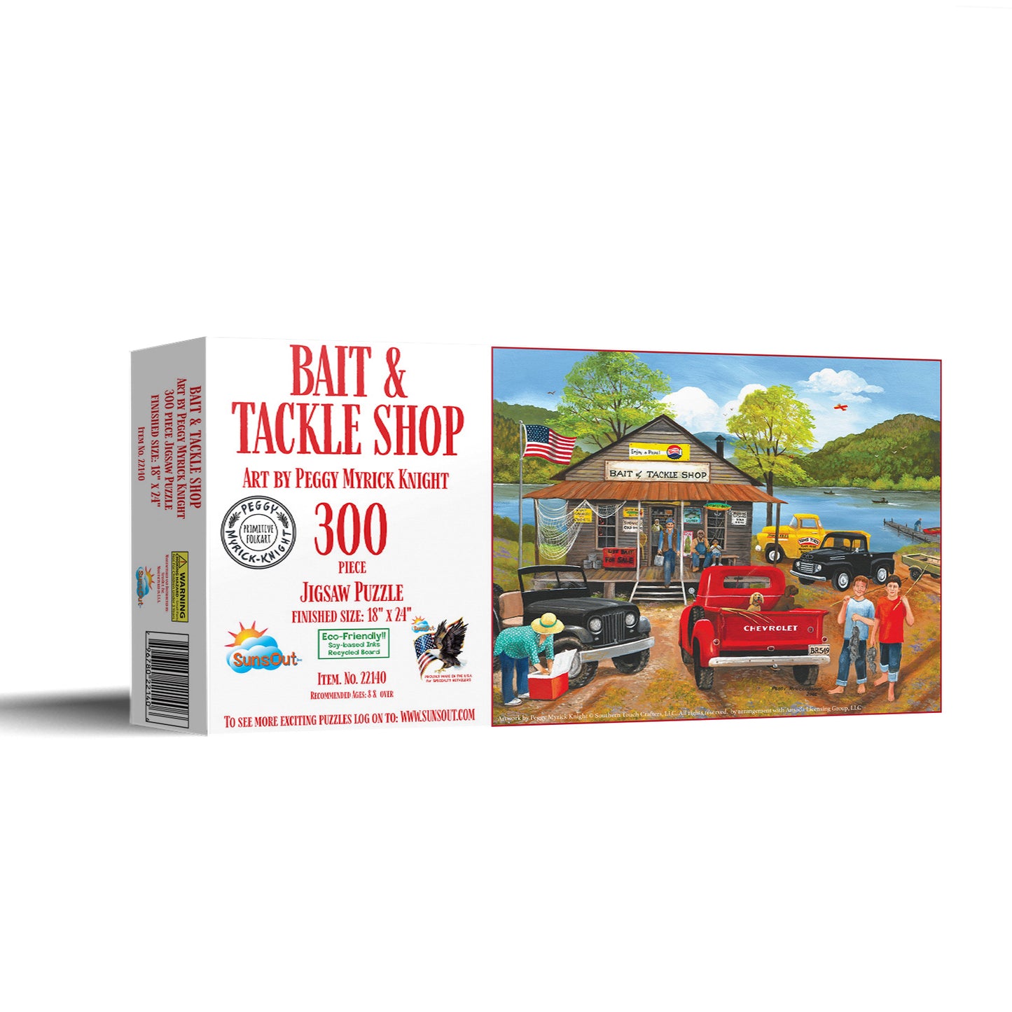 Bait    Tackle Shop 300 pc  Jigsaw Puzzle 22140