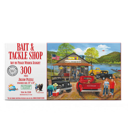Bait    Tackle Shop 300 pc  Jigsaw Puzzle 22140