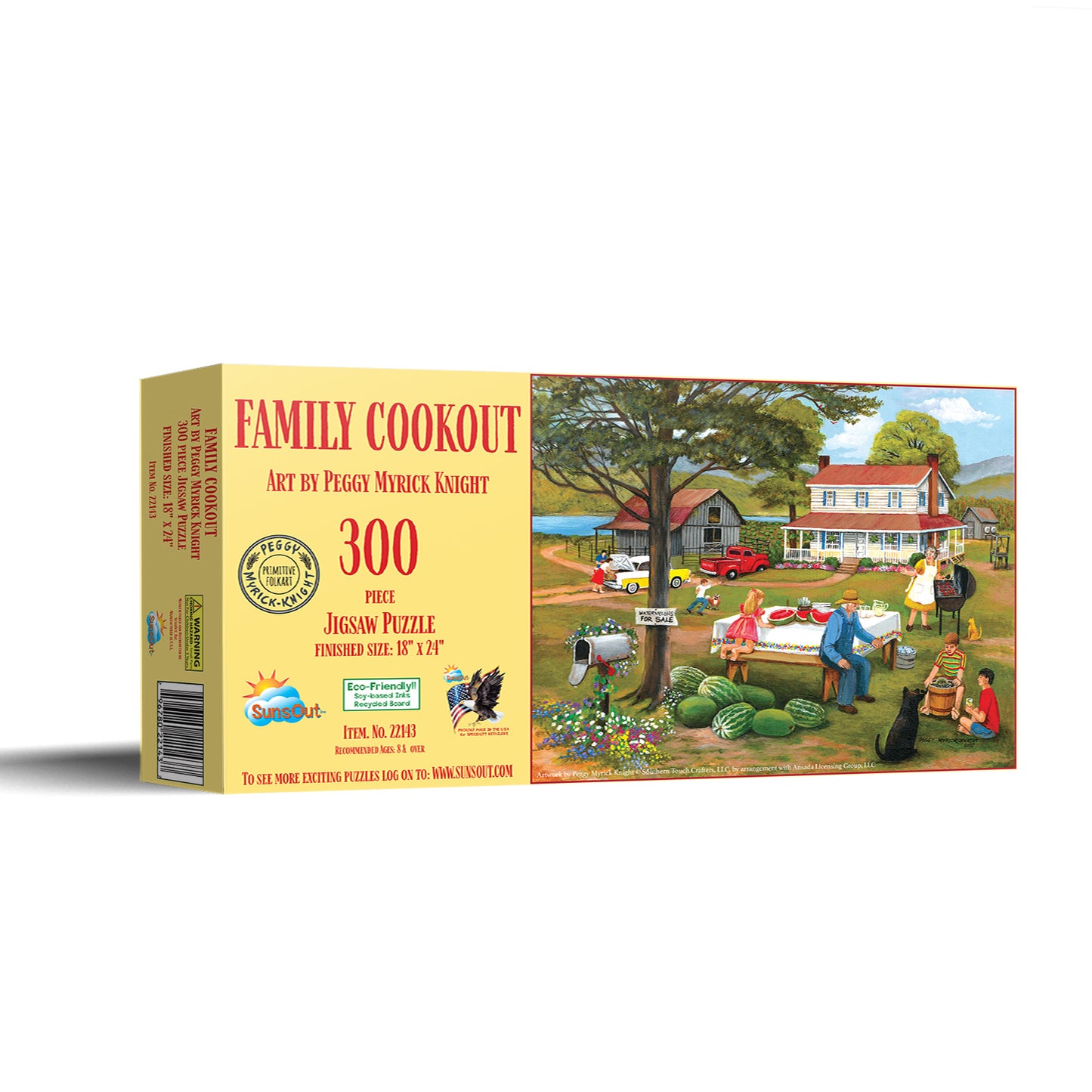 Family Cookout 300 pc  Jigsaw Puzzle 22143